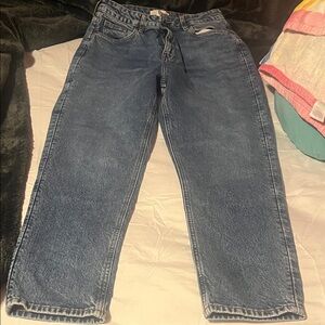 H&M Relaxed Fit Blue Jeans